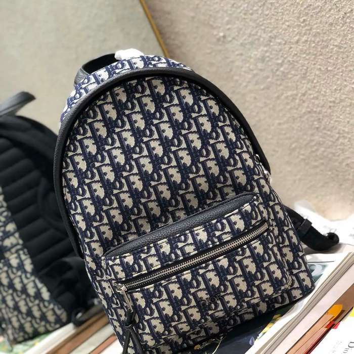 Dior オブリーク リュック オブリーク ブルー 212 サイズ:36x29x14cm