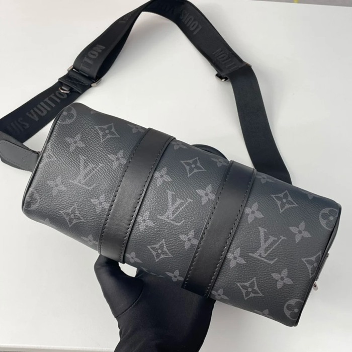 Louis Vuitton 图案 トラベルバッグ モノグラム ブラック M46271 サイズ:25x15x11cm