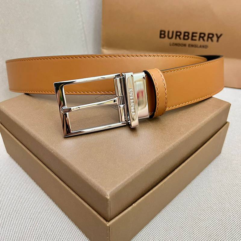 バーバリー メンズ ベルト 両面用 3.5cm