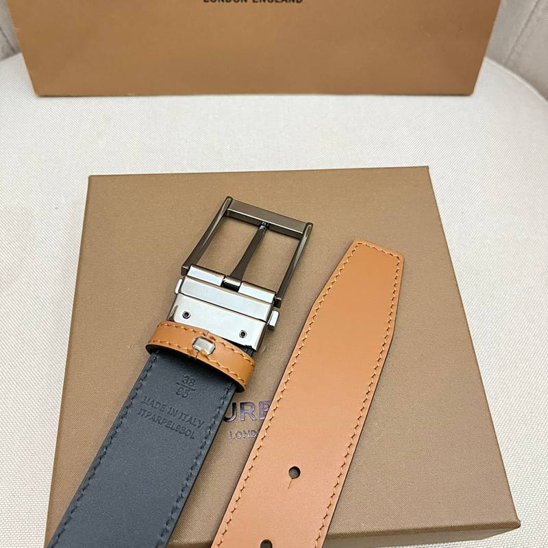 バーバリー メンズ ベルト 両面用 3.5cm
