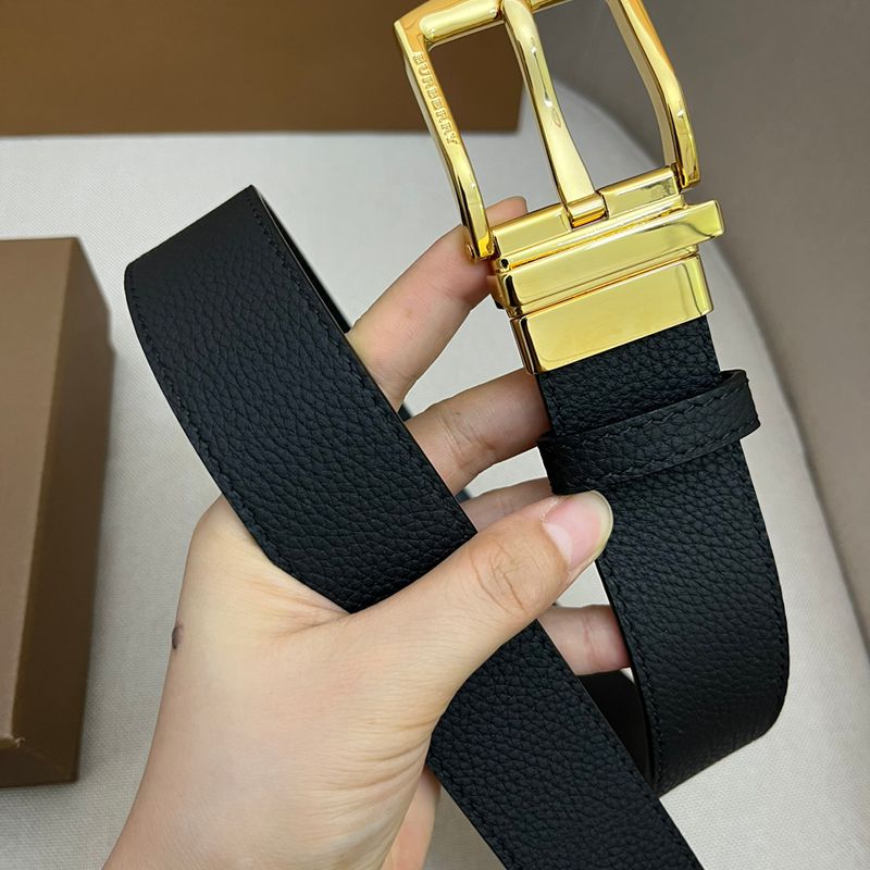 バーバリー メンズ ベルト 両面用 3.5cm