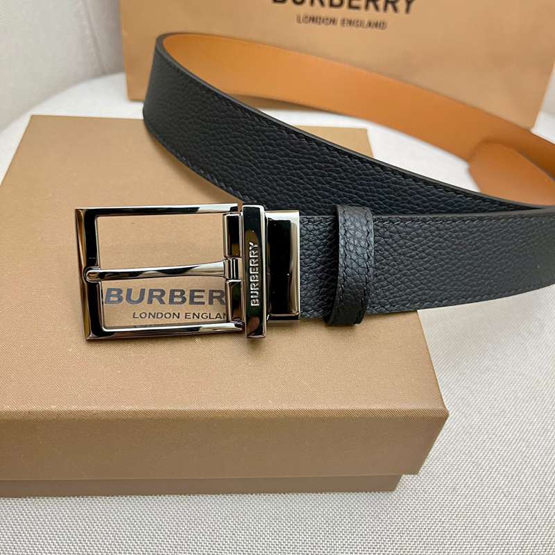 バーバリー メンズ ベルト 両面用 3.5cm