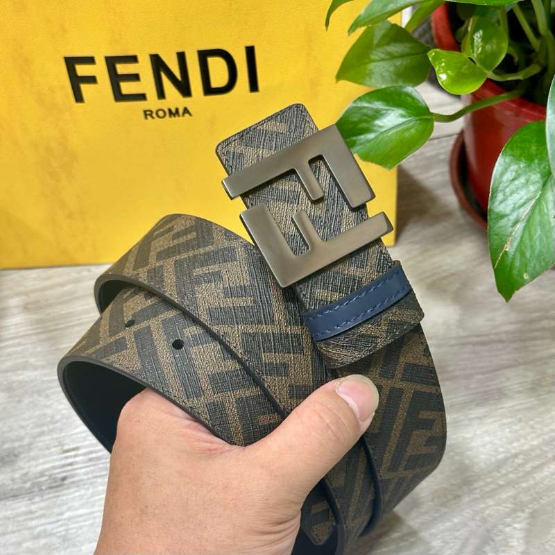 フェンディ メンズ ベルト 両面用 4.0cm