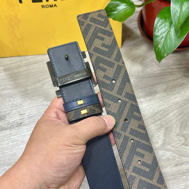 フェンディ メンズ ベルト 両面用 4.0cm