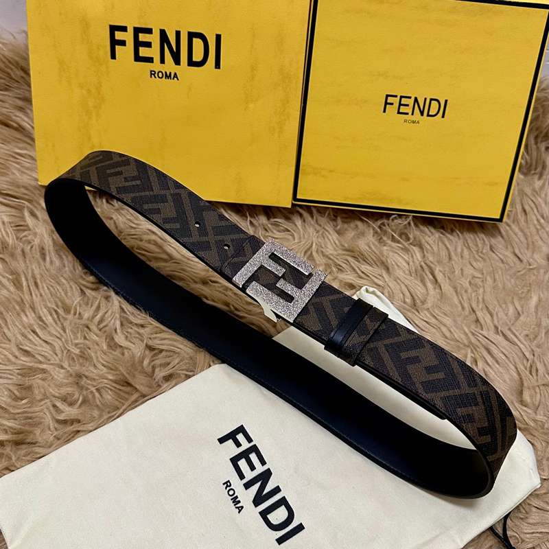 フェンディ メンズ ベルト 両面用 4.0cm