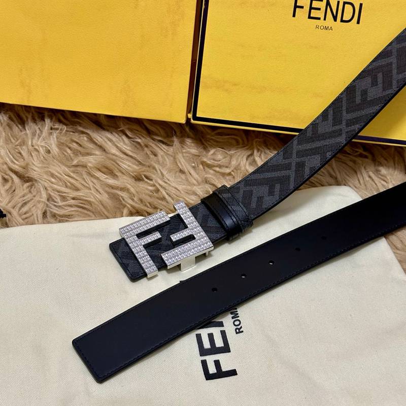 フェンディ メンズ ベルト 両面用 4.0cm