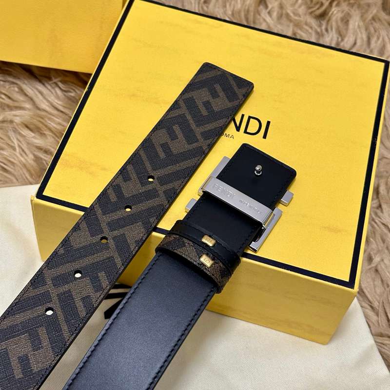 フェンディ メンズ ベルト 両面用 4.0cm