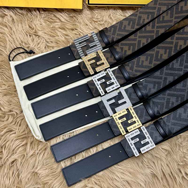 フェンディ メンズ ベルト 両面用 4.0cm