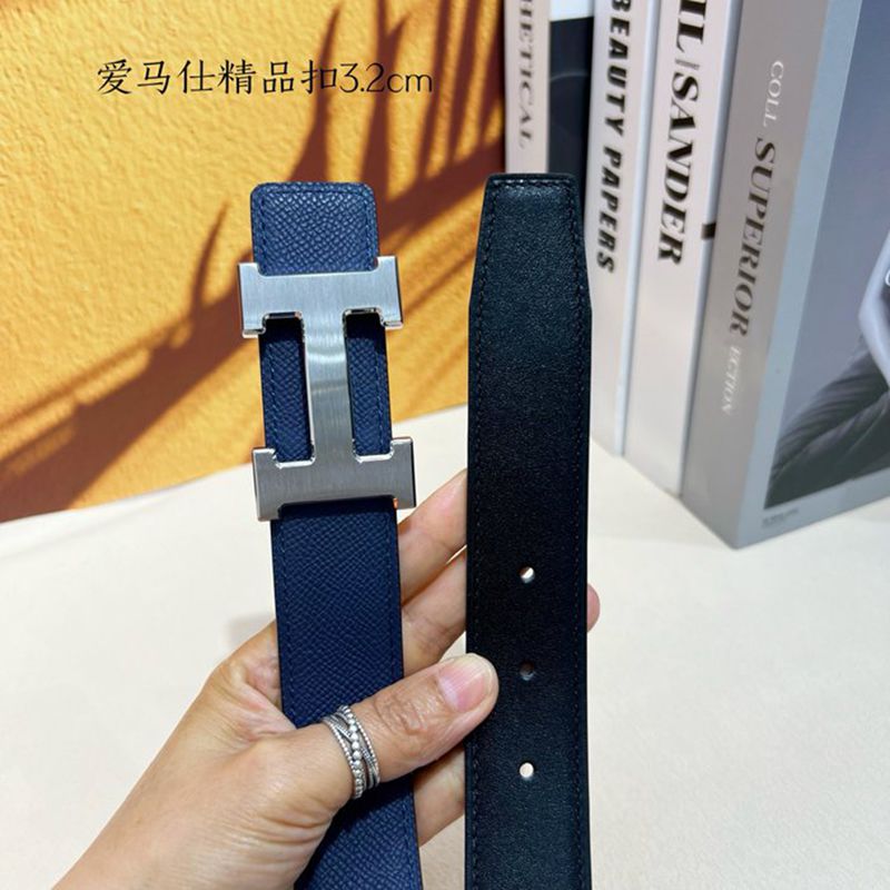エルメス メンズ ベルト 両面用 3.2cm