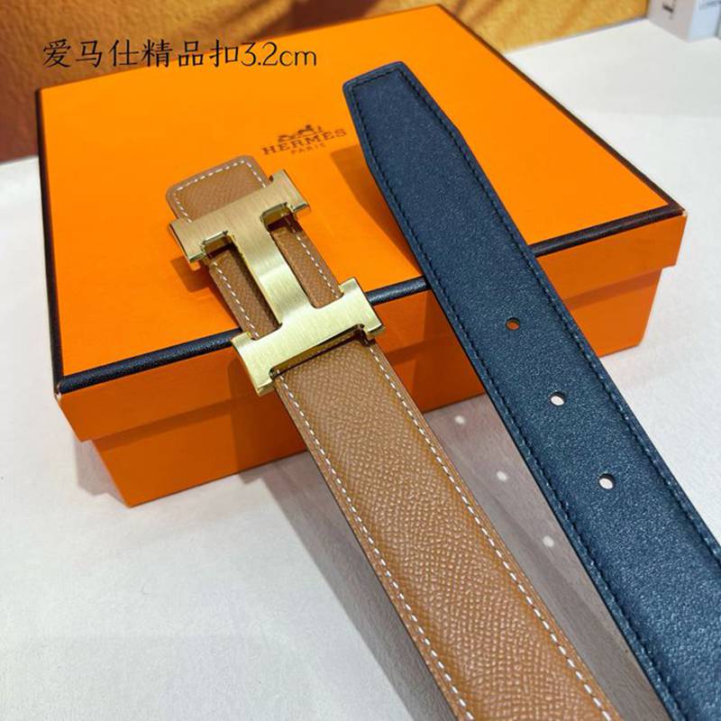 エルメス メンズ ベルト 両面用 3.2cm