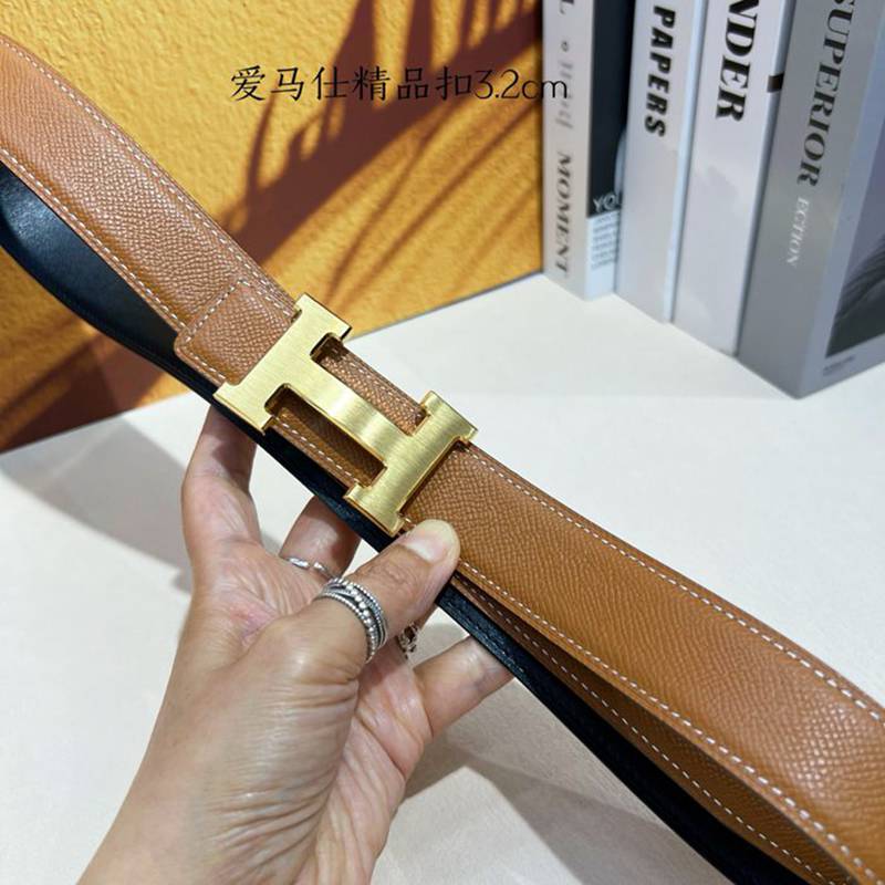 エルメス メンズ ベルト 両面用 3.2cm