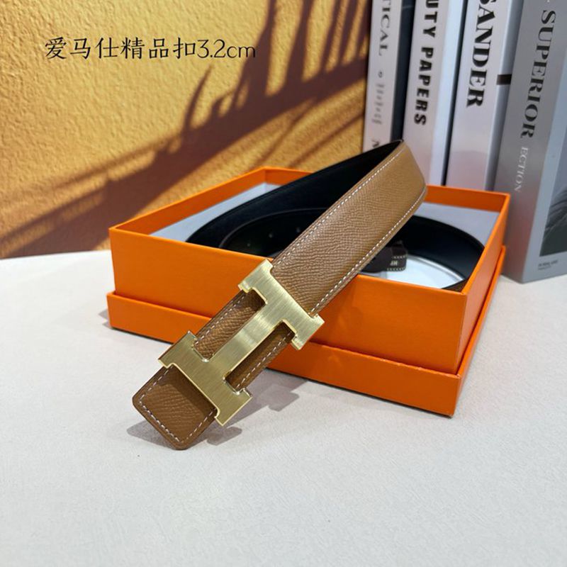 エルメス メンズ ベルト 両面用 3.2cm