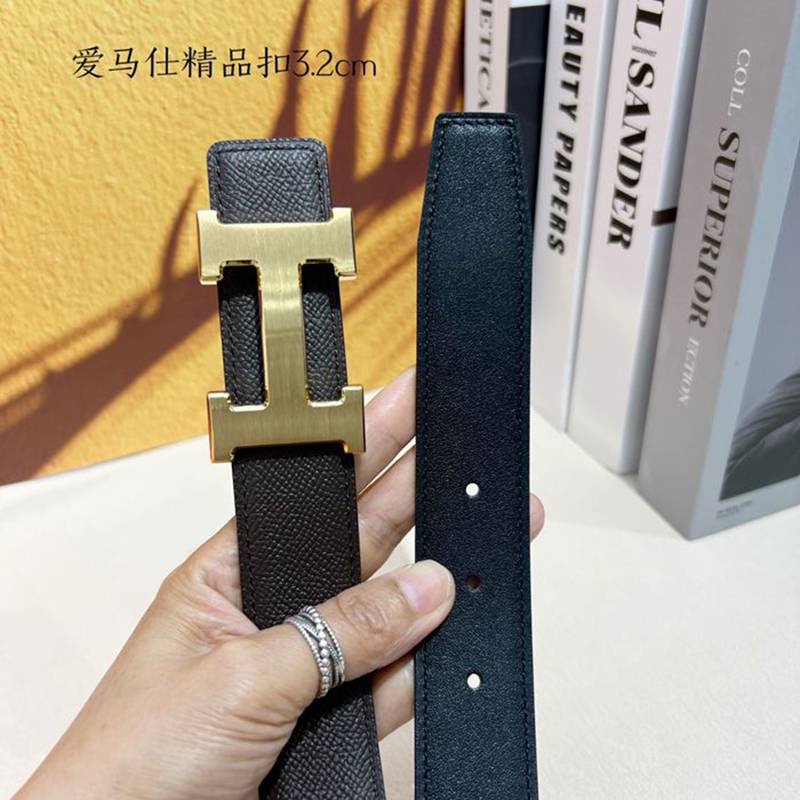 エルメス メンズ ベルト 両面用 3.2cm