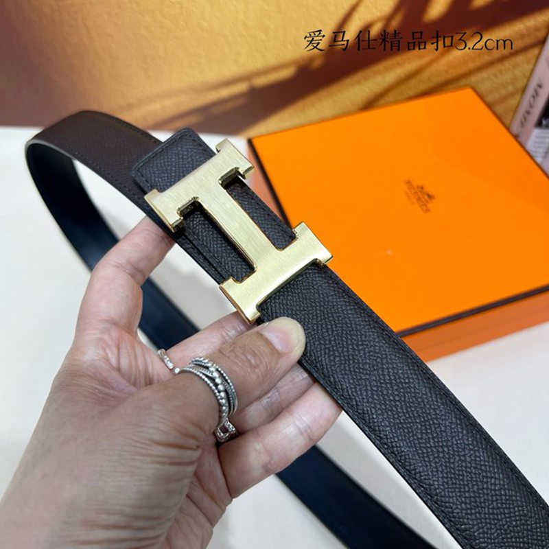 エルメス メンズ ベルト 両面用 3.2cm