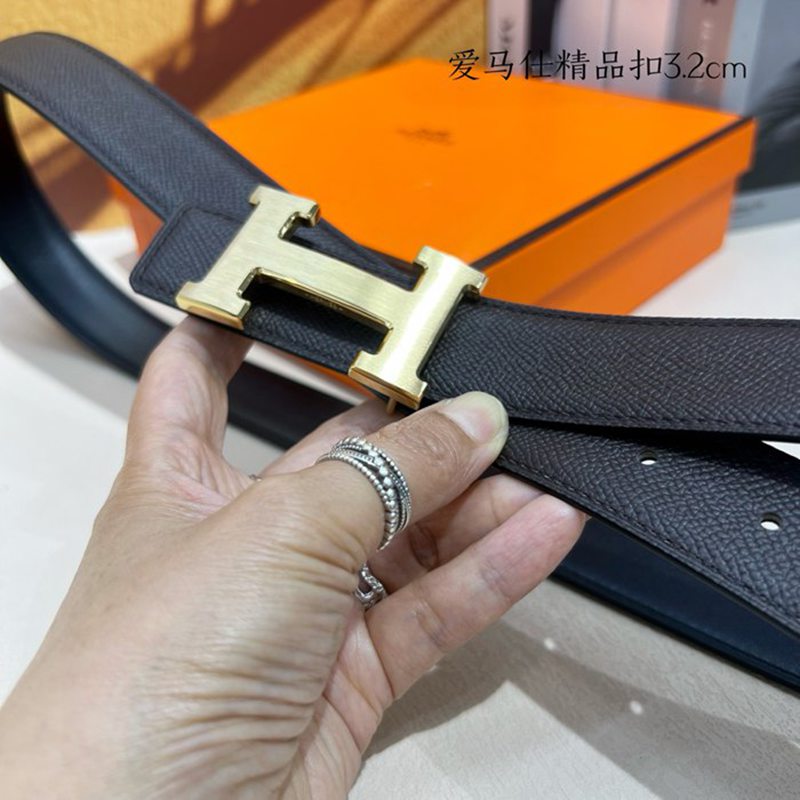 エルメス メンズ ベルト 両面用 3.2cm