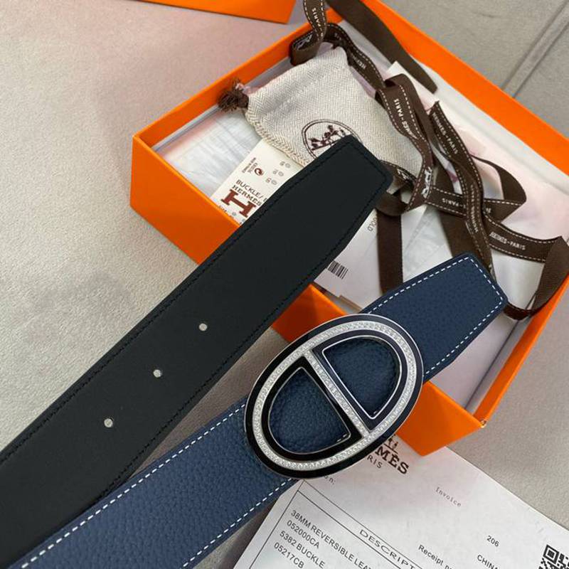 エルメス メンズ ベルト 単面 3.8cm