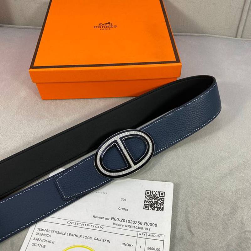エルメス メンズ ベルト 単面 3.8cm