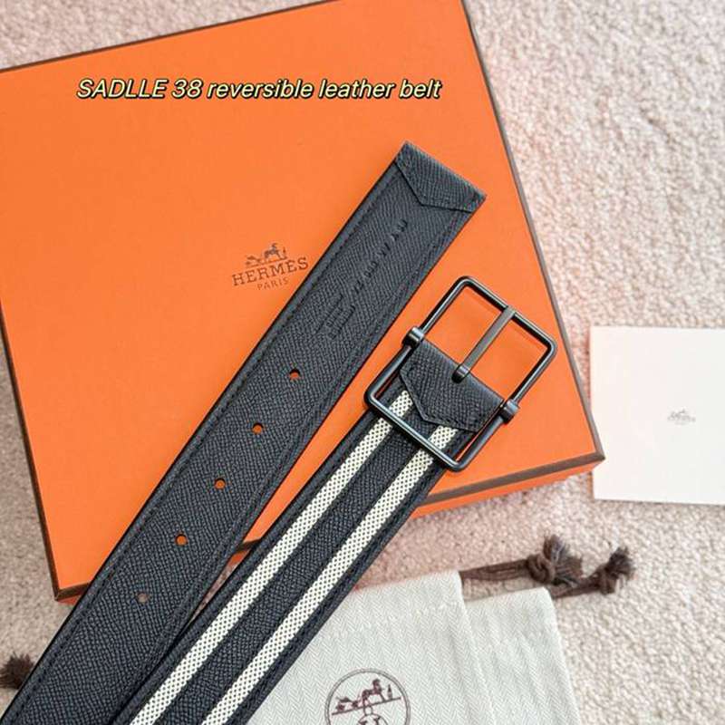 エルメス メンズ ベルト サドル 両面用 38mm
