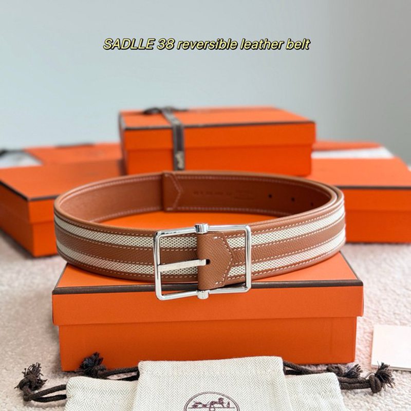 エルメス メンズ ベルト サドル 両面用 38mm エルメス メンズ ベルト サドル 両面用 38mm