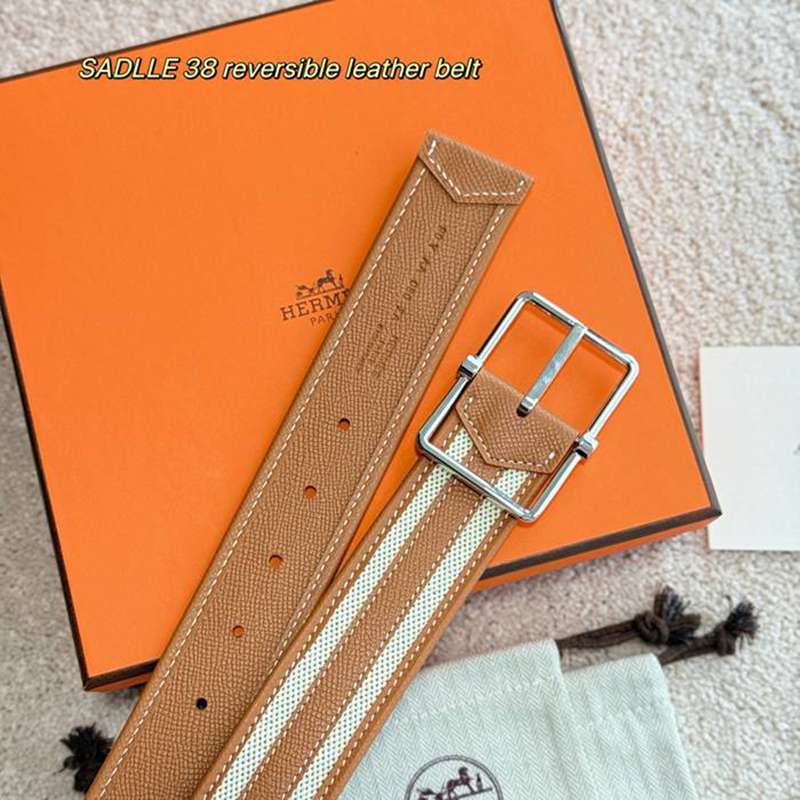 エルメス メンズ ベルト サドル 両面用 38mm
