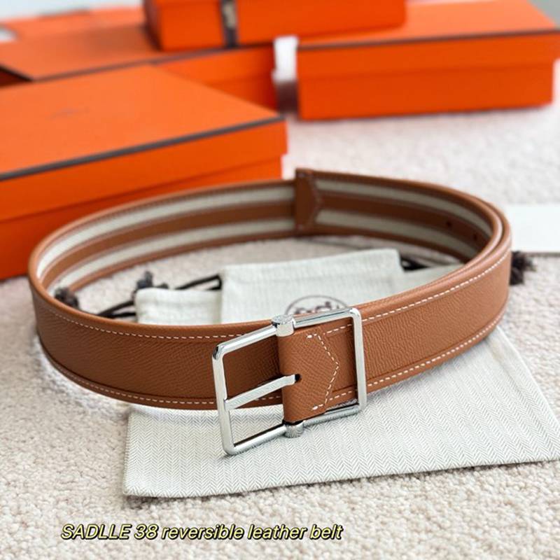 エルメス メンズ ベルト サドル 両面用 38mm
