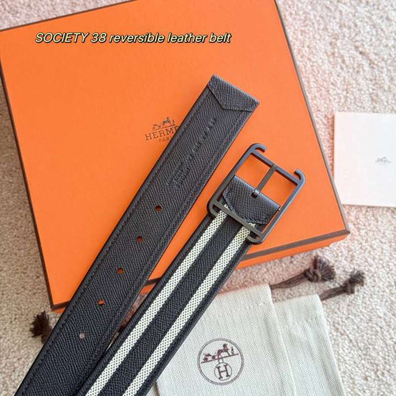 エルメス メンズ ベルト サドル 両面用 38mm