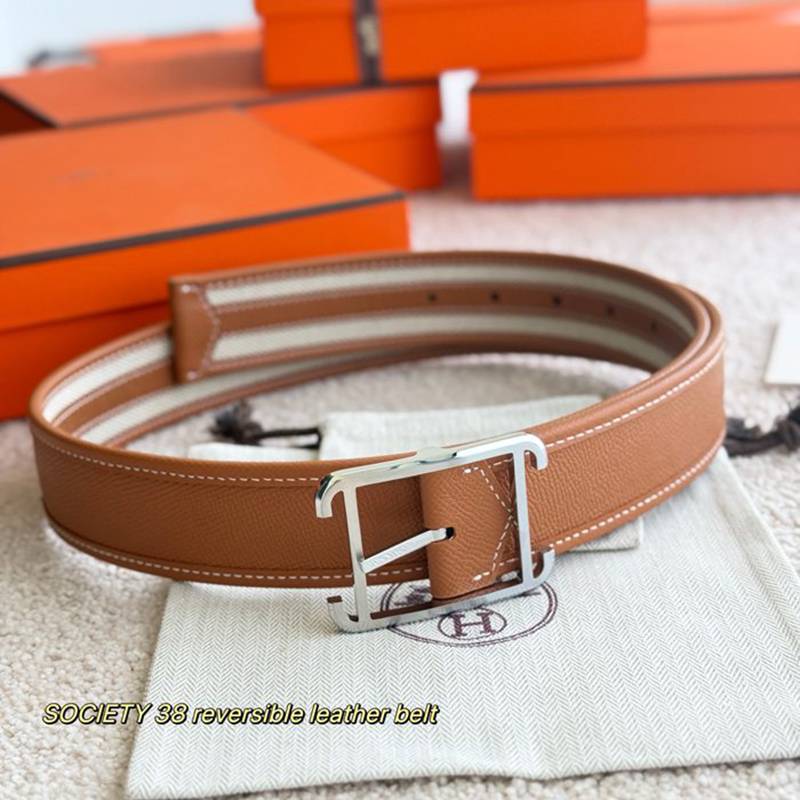 エルメス メンズ ベルト サドル 両面用 38mm