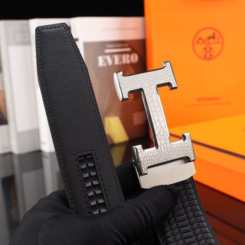 エルメス メンズ ベルト 自動バックル 3.5cm