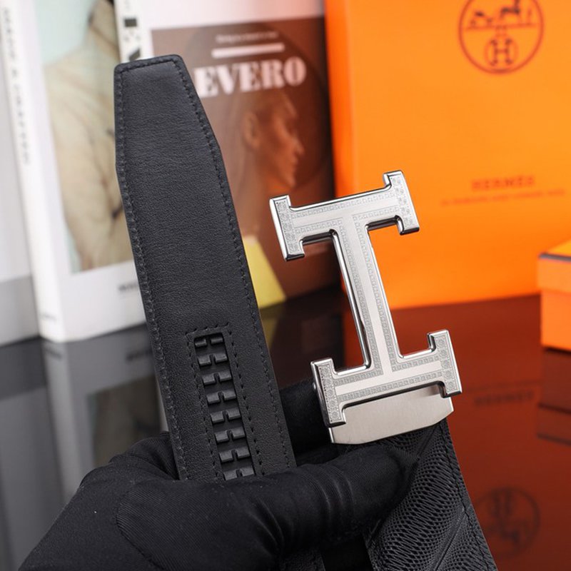 エルメス メンズ ベルト 自動バックル 3.5cm