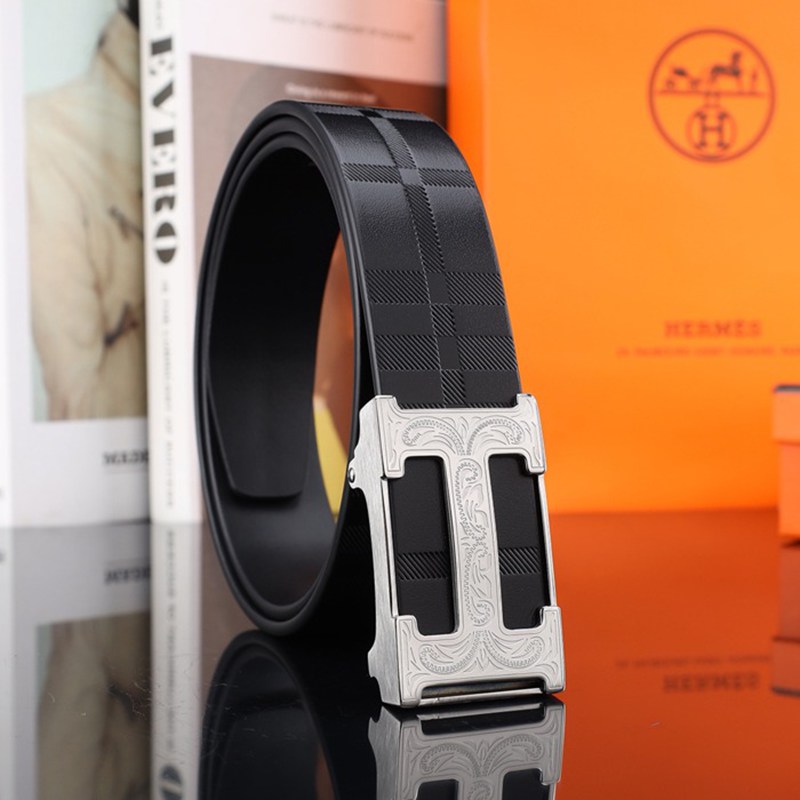 エルメス メンズ ベルト 自動バックル 3.5cm