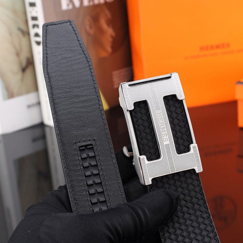 エルメス メンズ ベルト 自動バックル 3.5cm