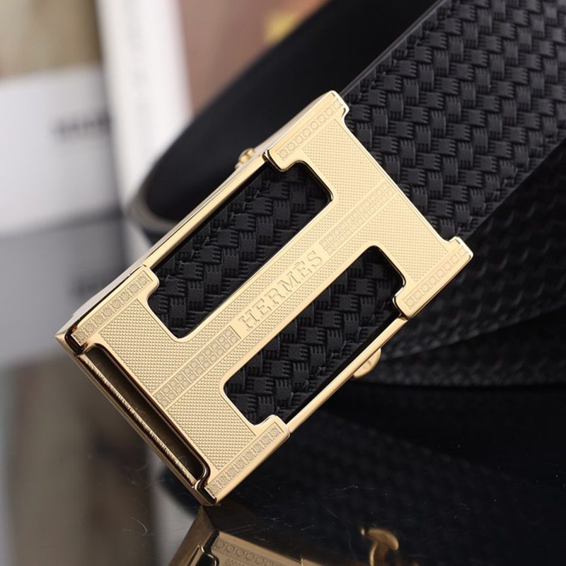 エルメス メンズ ベルト 自動バックル 3.5cm