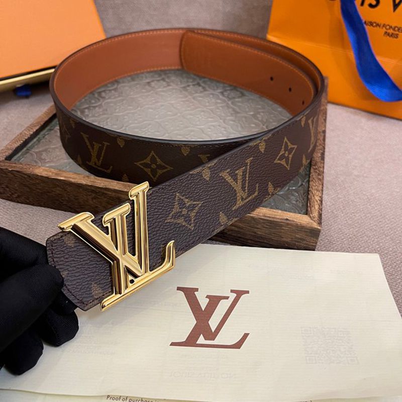LV メンズ ベルト 両面用 40mm