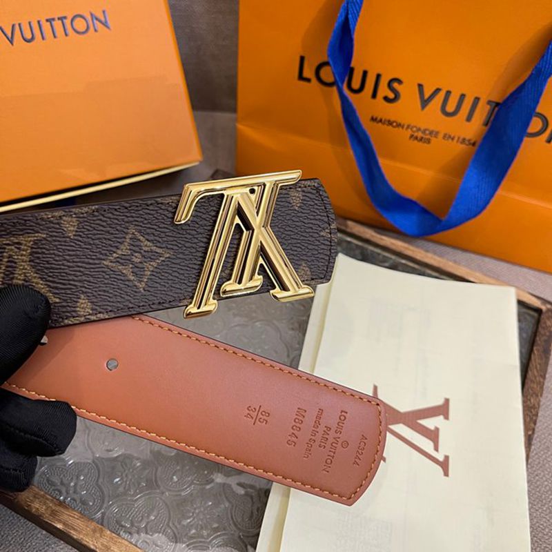 LV メンズ ベルト 両面用 40mm