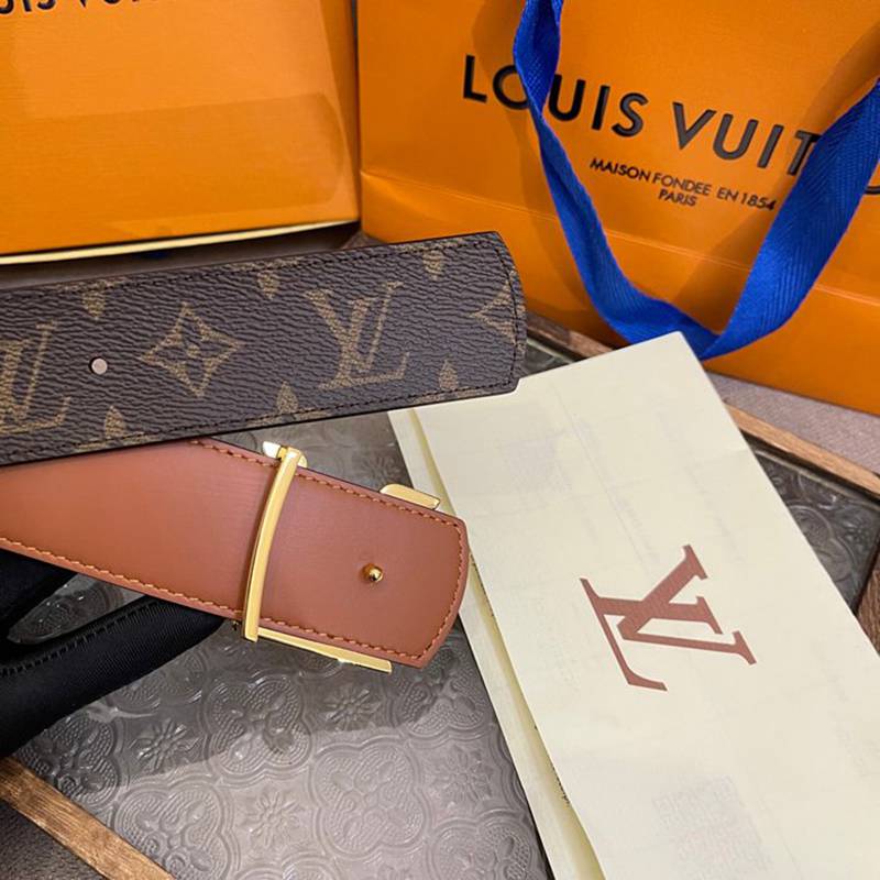 LV メンズ ベルト 両面用 40mm
