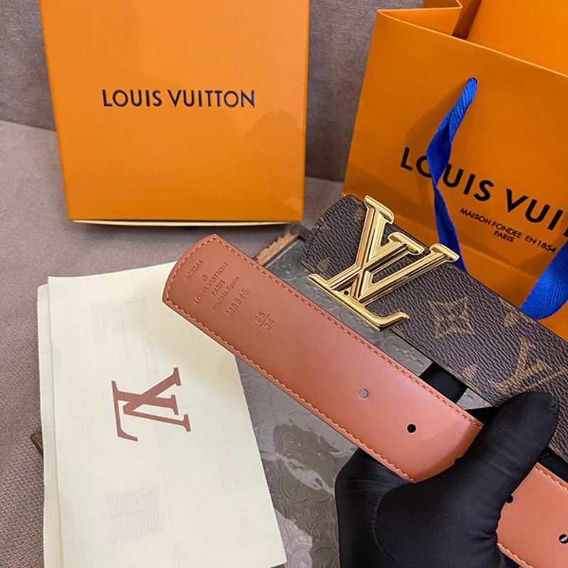 LV メンズ ベルト 両面用 40mm