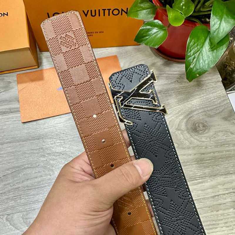 LV メンズ ベルト 両面用 40mm