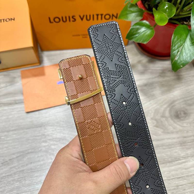 LV メンズ ベルト 両面用 40mm