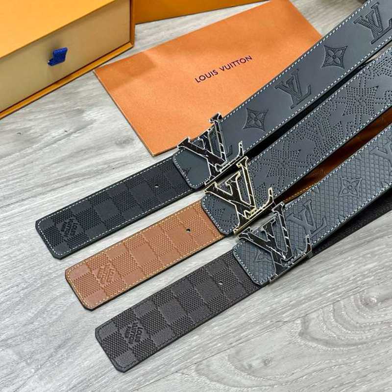 LV メンズ ベルト 両面用 40mm