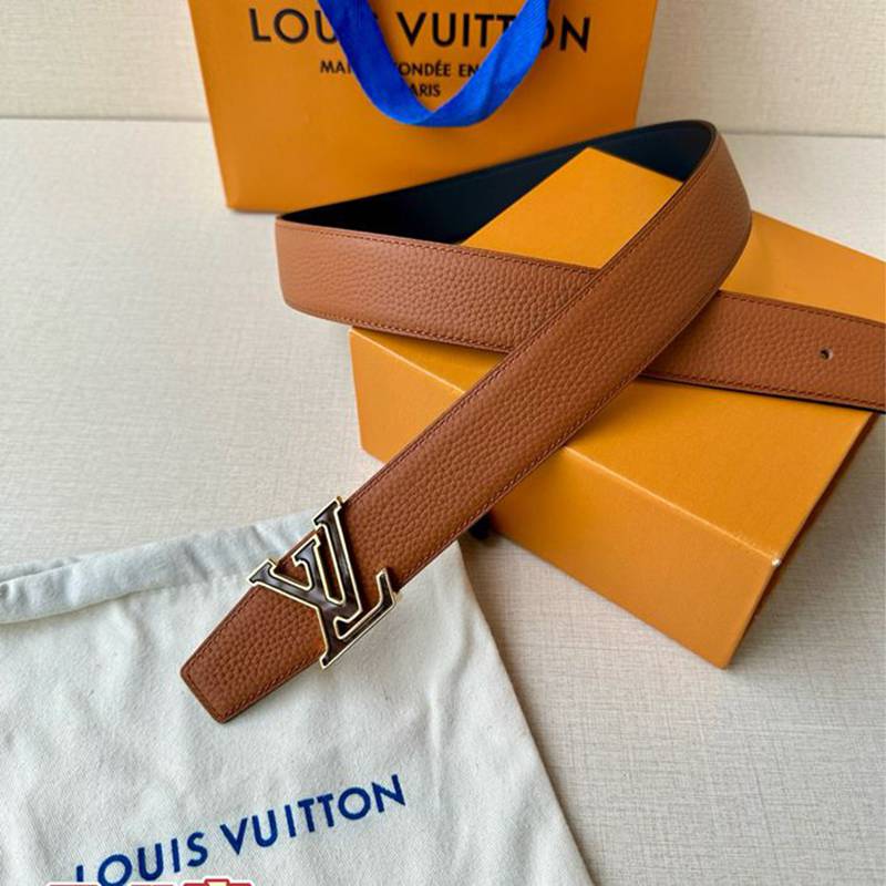 LV メンズ ベルト アエログラム 3.4cm