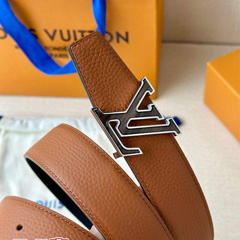 LV メンズ ベルト アエログラム 3.4cm