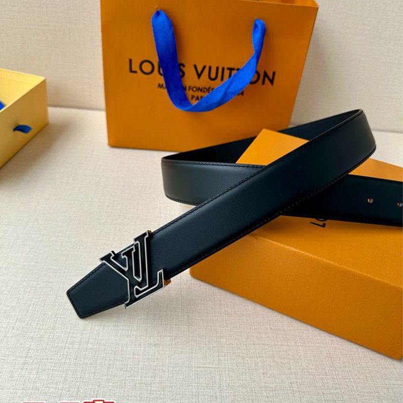 LV メンズ ベルト アエログラム 3.4cm