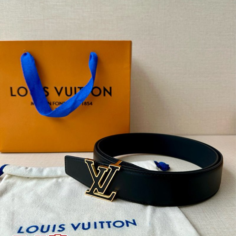 LV メンズ ベルト アエログラム 3.4cm