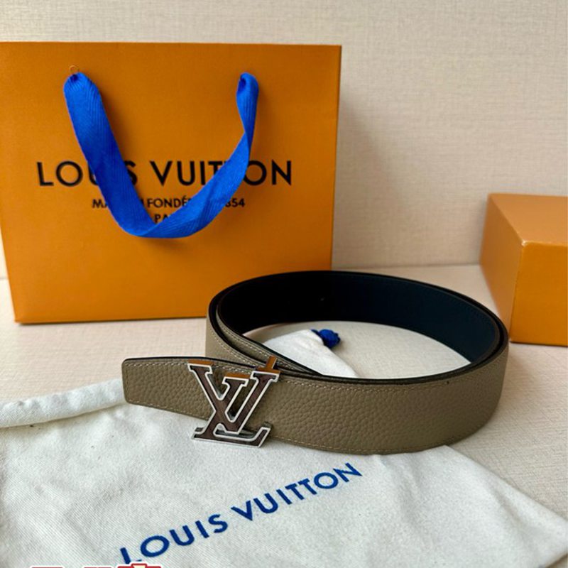 LV メンズ ベルト アエログラム 3.4cm