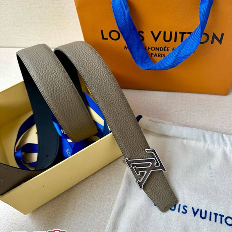 LV メンズ ベルト アエログラム 3.4cm