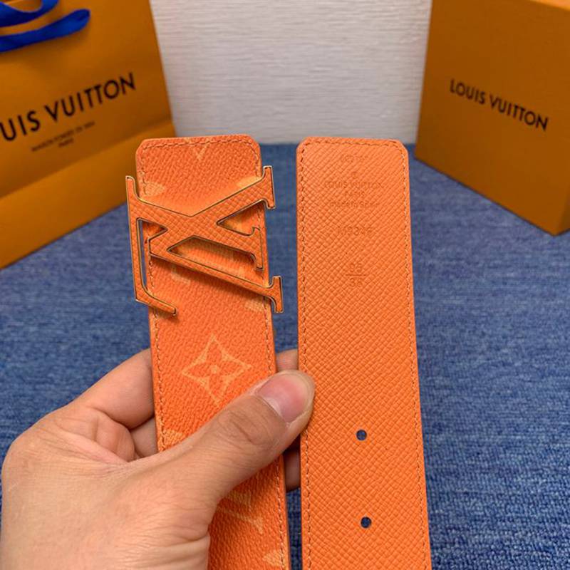 LV メンズ ベルト 4.0cm
