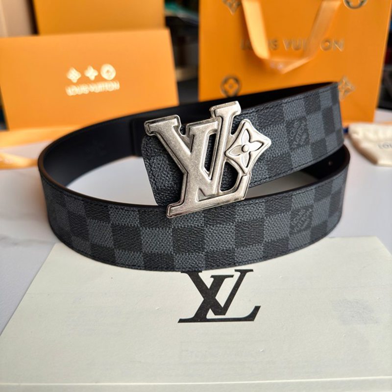 LV メンズ ベルト 両面用 4.0cm