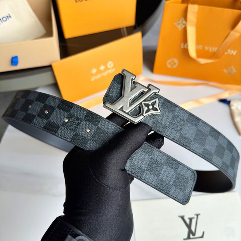 LV メンズ ベルト 両面用 4.0cm