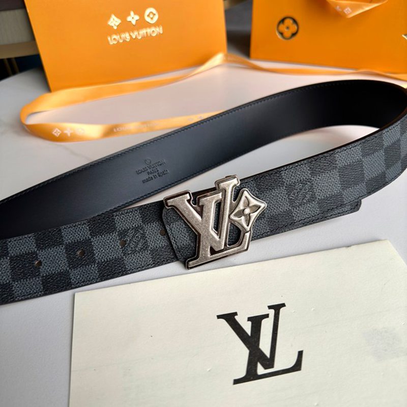 LV メンズ ベルト 両面用 4.0cm