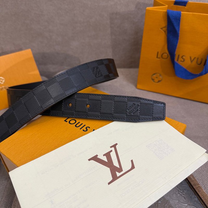 LV メンズ ベルト 両面用 35mm